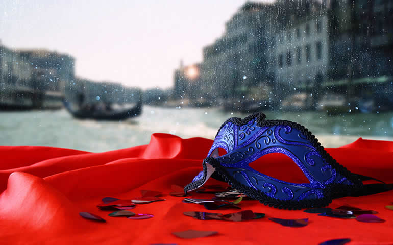 A masquerade in Venice